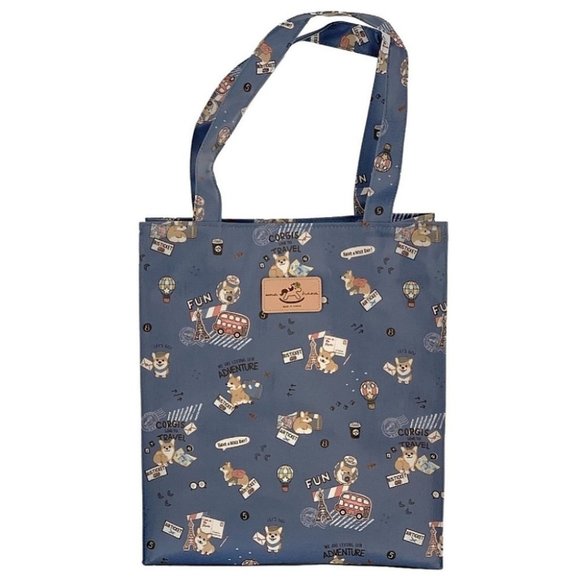 Uma Hana Handbags - Waterproof Corgi Large Tote Shoulder Bag Travel Purse